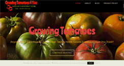 Desktop Screenshot of growingtomatoes4you.com